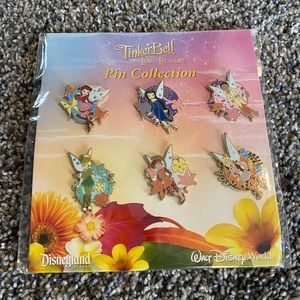 RARE Disney Tinkerbell Lost Treasure Pin Collection